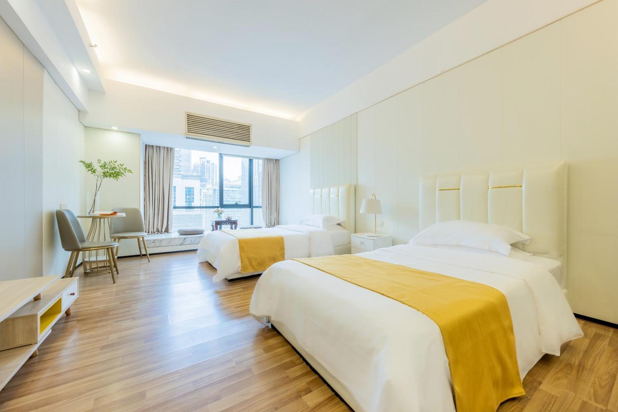 Lavande International Aparthotel Us Consulate General Guangzhou Zhujiang New Town Metro Branch - Free Shuttle Bus To Canton Fair Complex During Canton Fair Period & Free Vpn Internet Access المظهر الخارجي الصورة