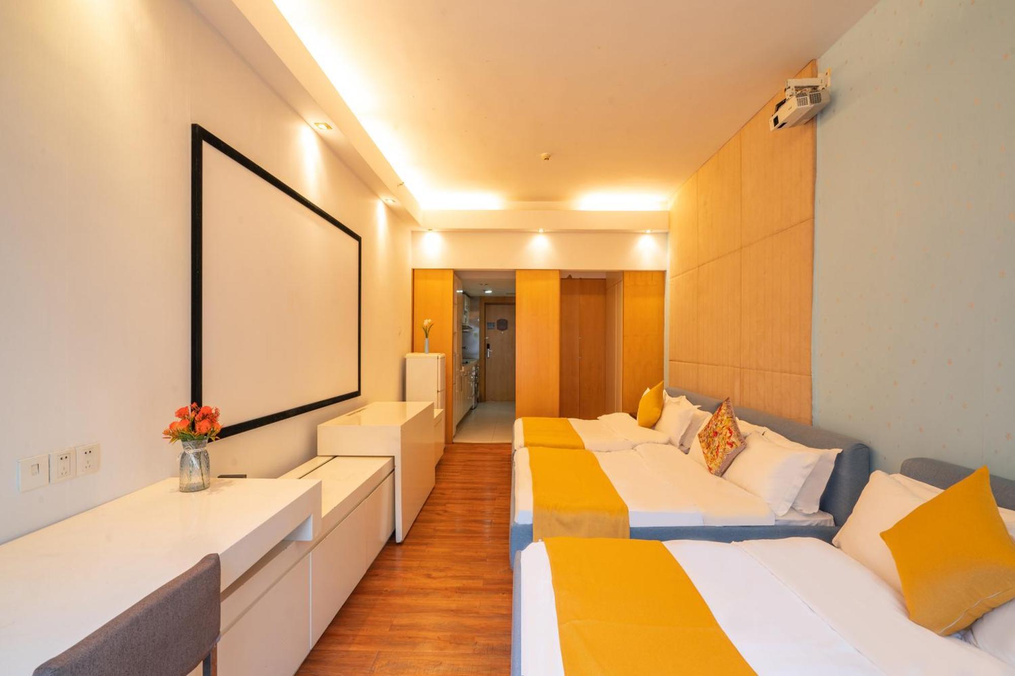 Lavande International Aparthotel Us Consulate General Guangzhou Zhujiang New Town Metro Branch - Free Shuttle Bus To Canton Fair Complex During Canton Fair Period & Free Vpn Internet Access المظهر الخارجي الصورة